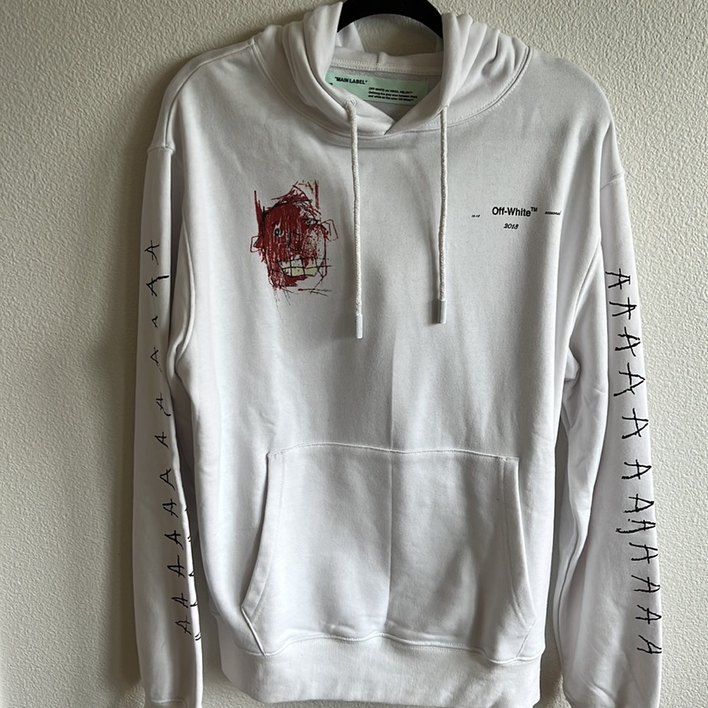 BRAND NEW — 2013 Off-White x Basquait Hoodie - SUPER RARE